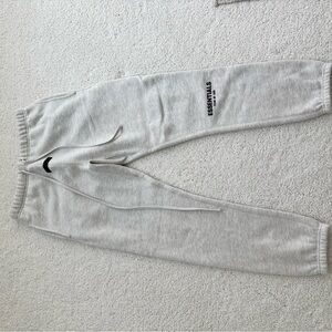 Fear of God Essentials Light Gray Joggers